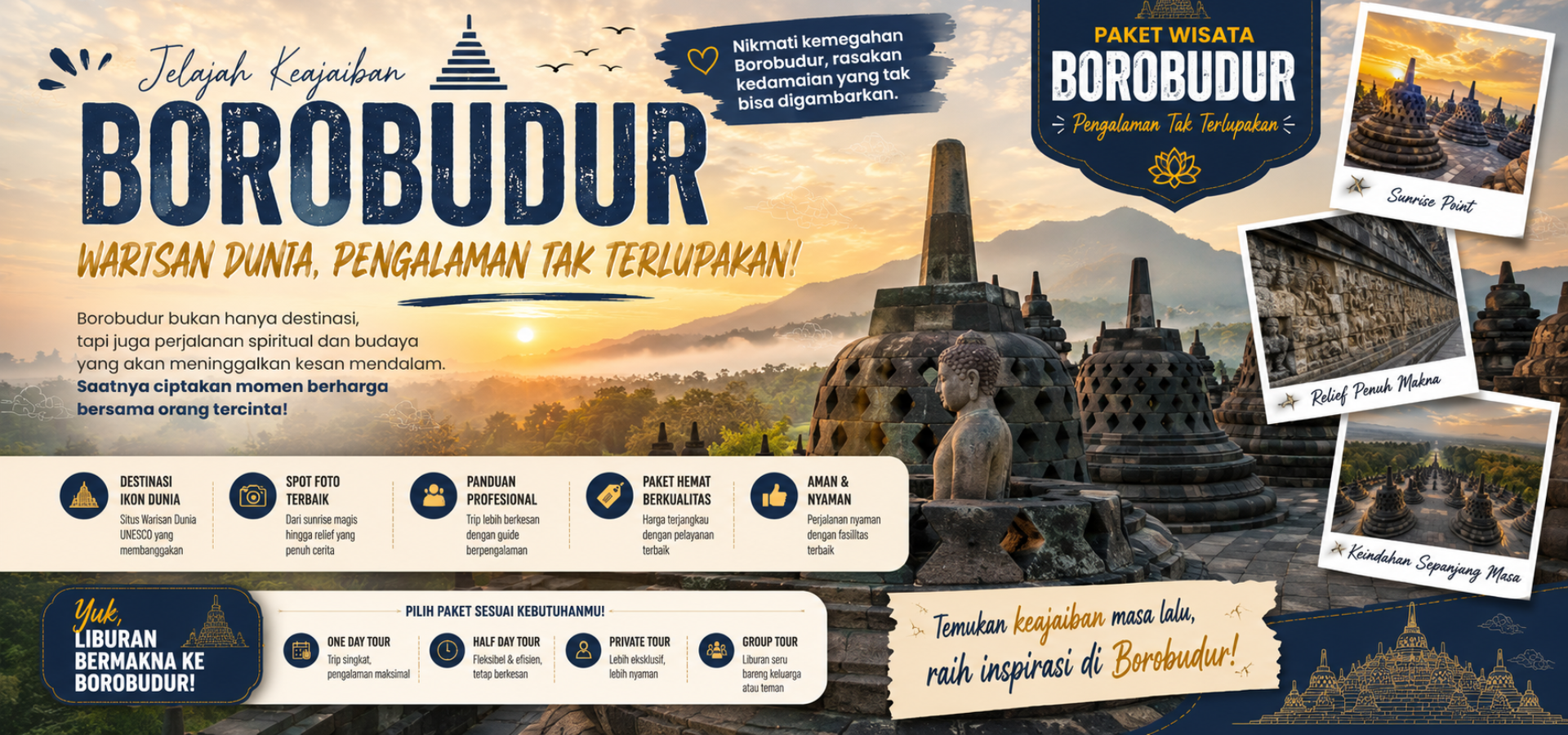 paket wisata borobudur
